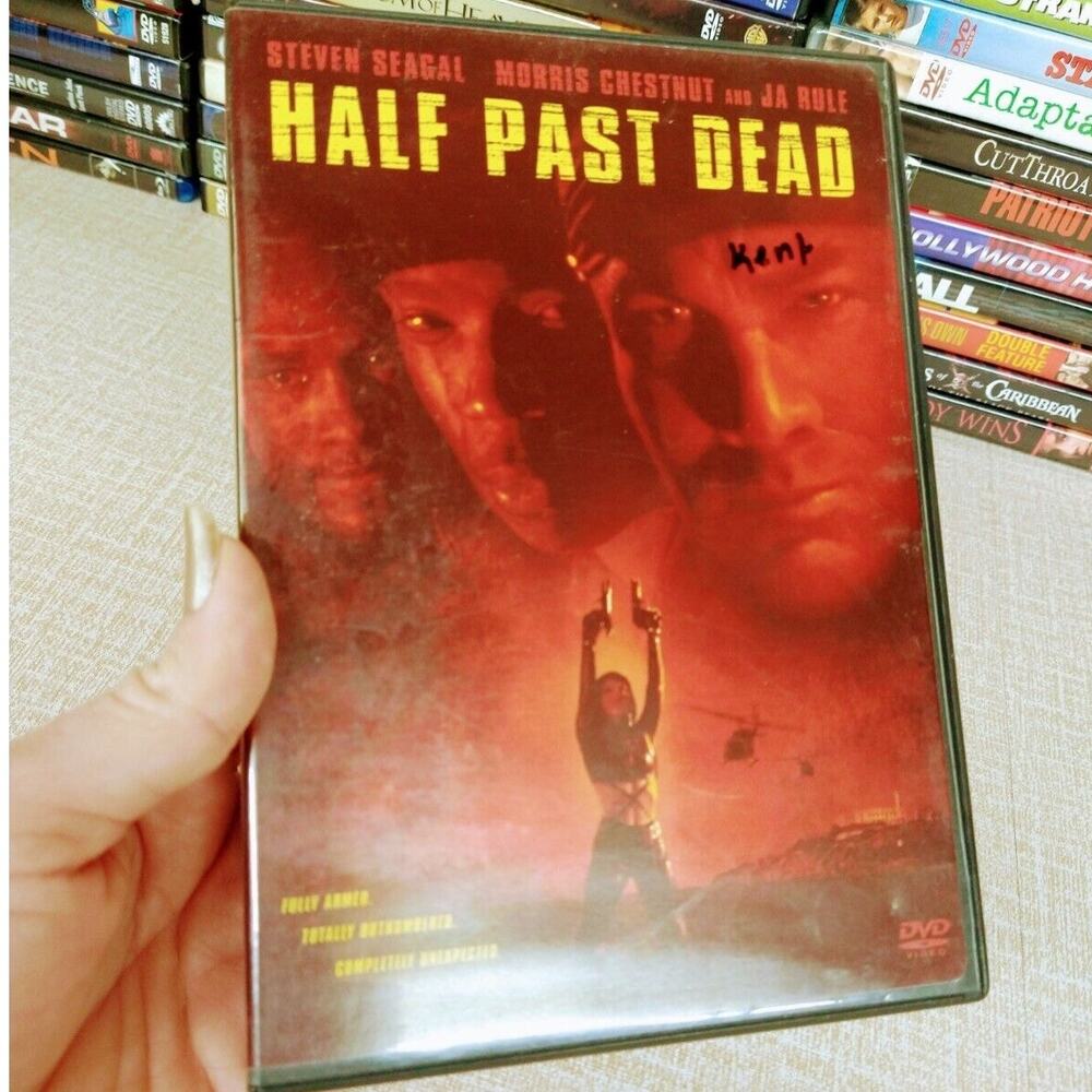 Half Past Dead - DVD - Steven Segal /Morris Chestnut / Ja Rule - Action Alcatraz